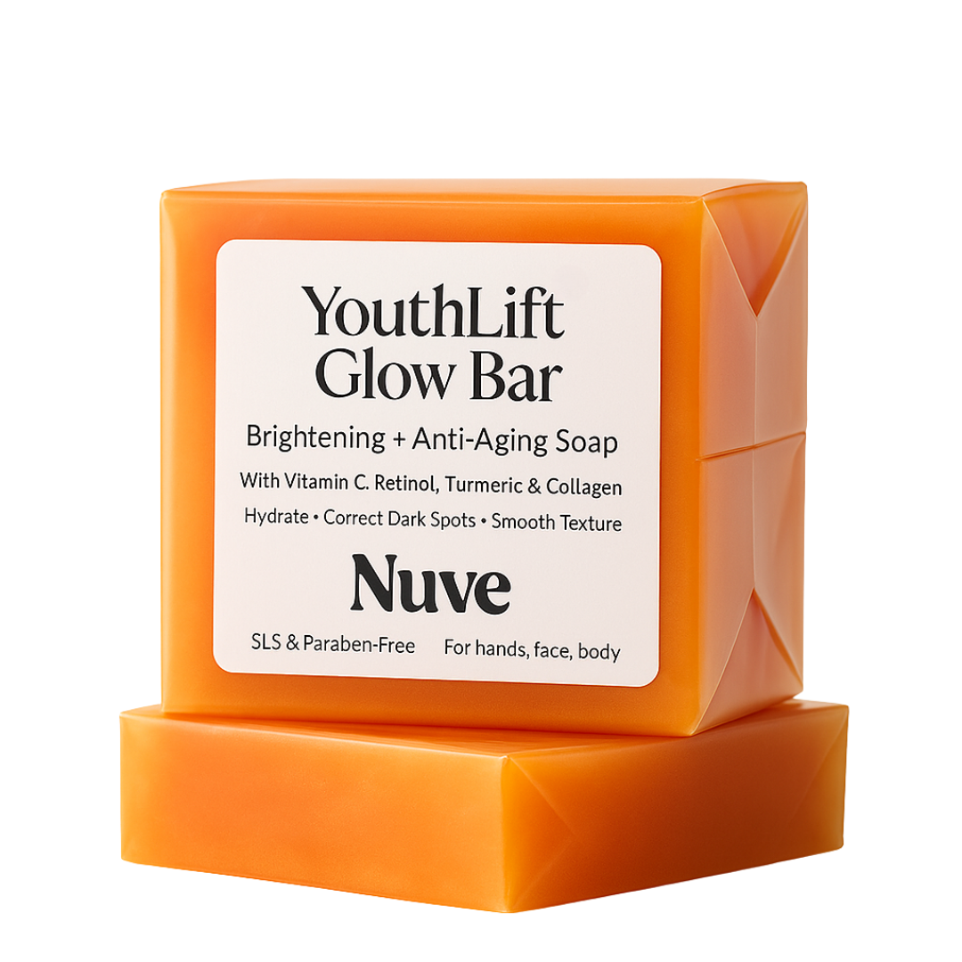 2x YouthLift Glow Bar – Brightening & Anti-Aging Soap